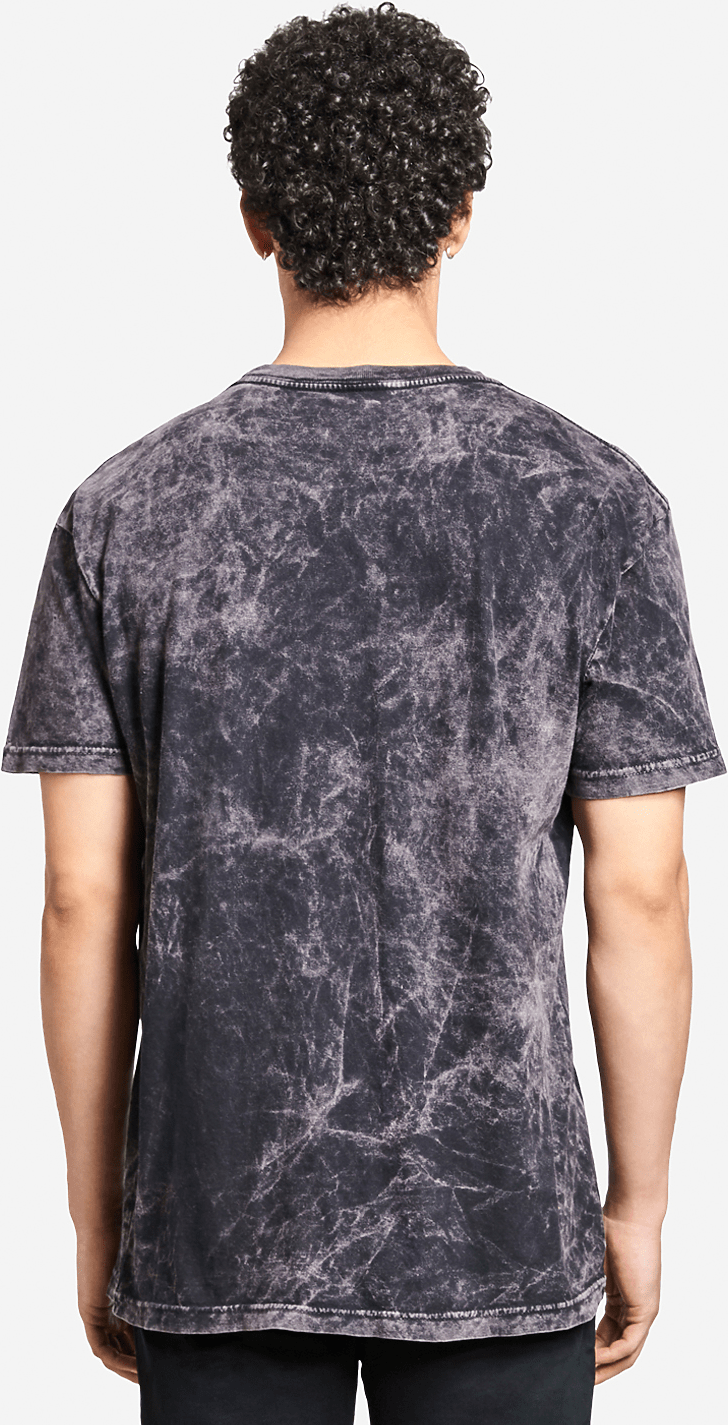 Lane Seven Lst002 Vintage Crewneck Tee - Cloud Black