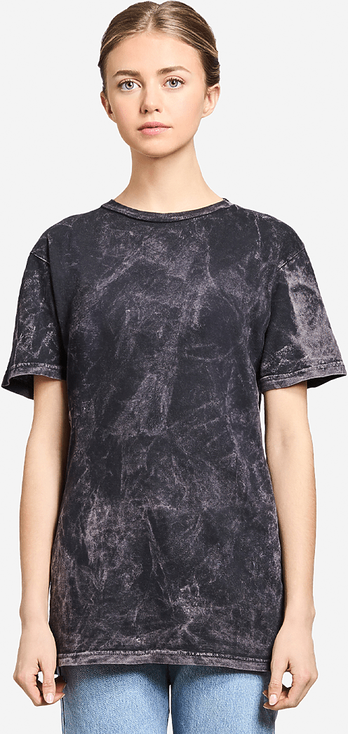 Lane Seven Lst002 Vintage Crewneck Tee - Cloud Black