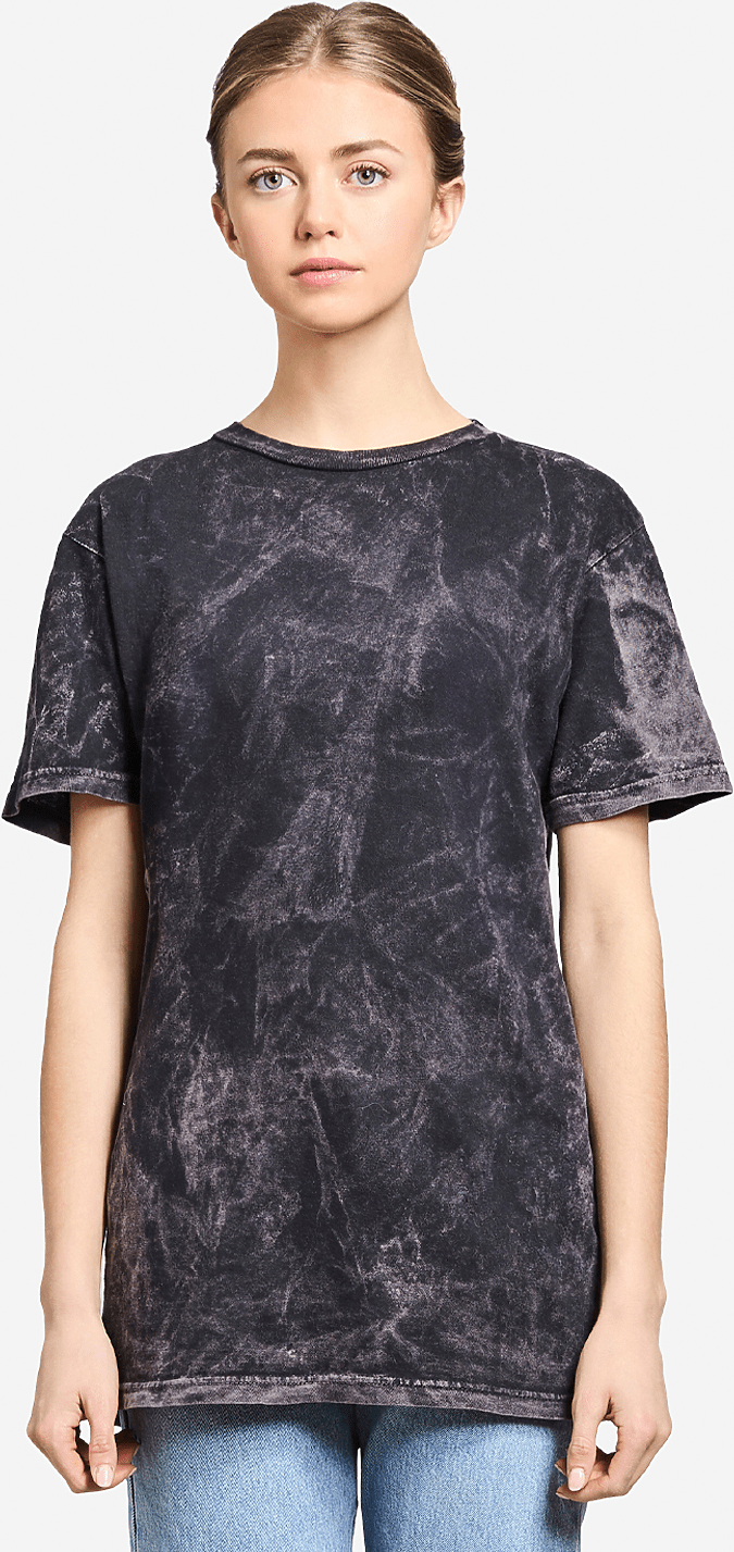 Lane Seven Lst002 Vintage Crewneck Tee - Cloud Black