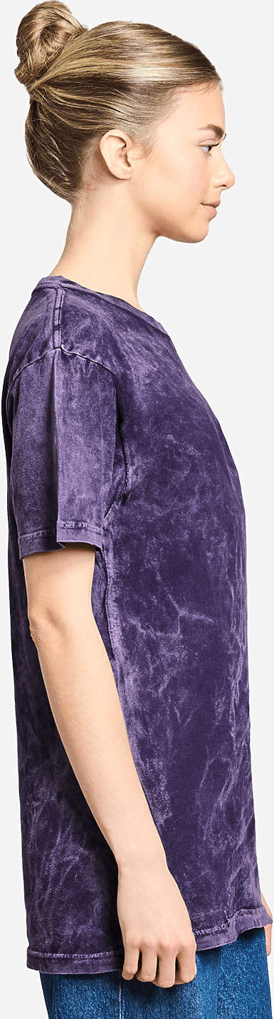 Lane Seven Lst002 Vintage Crewneck Tee - Cloud Purple