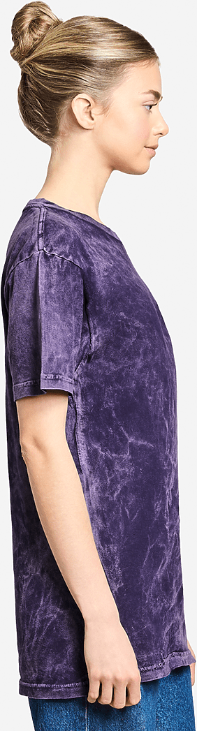 Lane Seven Lst002 Vintage Crewneck Tee - Cloud Purple