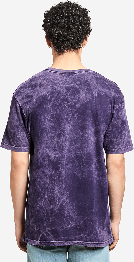 Lane Seven Lst002 Vintage Crewneck Tee - Cloud Purple