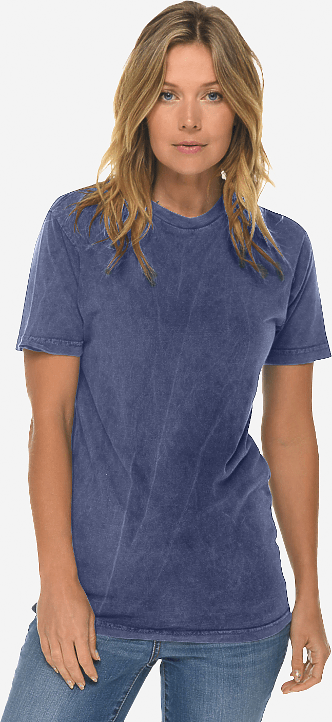 Lane Seven Lst002 Vintage Crewneck Tee - Denim