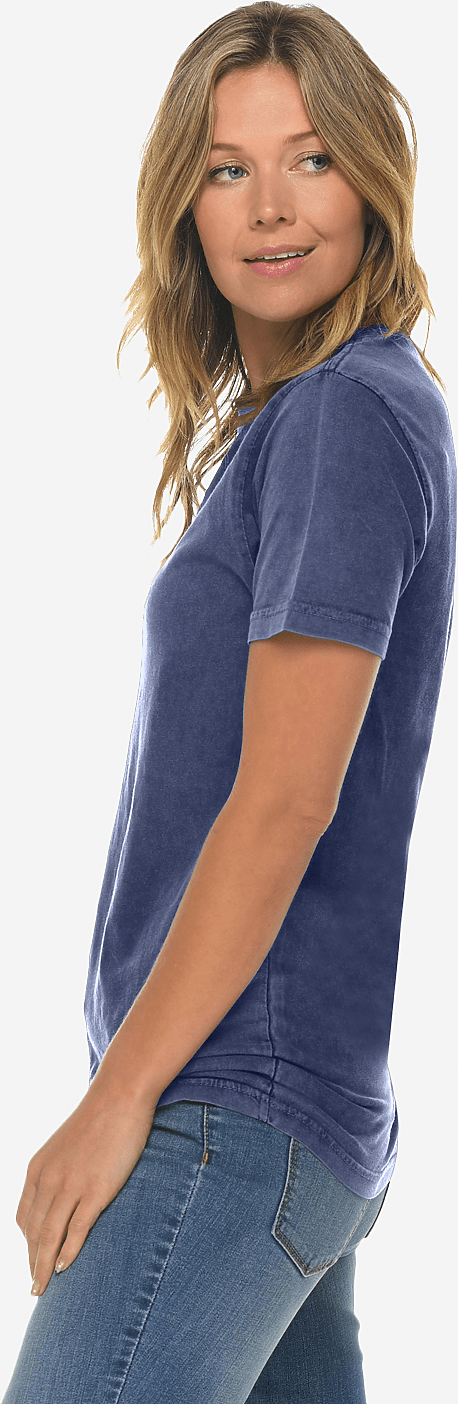 Lane Seven Lst002 Vintage Crewneck Tee - Denim