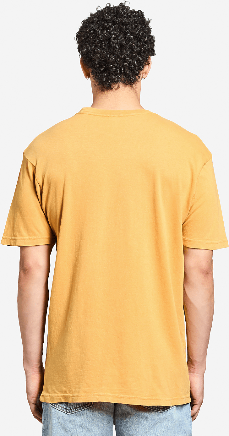 Lane Seven Lst002 Vintage Crewneck Tee - Mustard