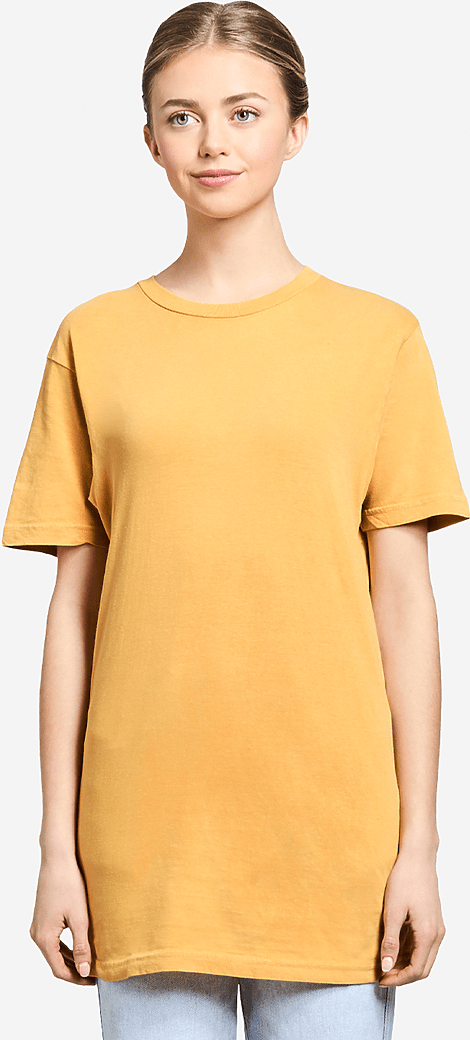 Lane Seven Lst002 Vintage Crewneck Tee - Mustard