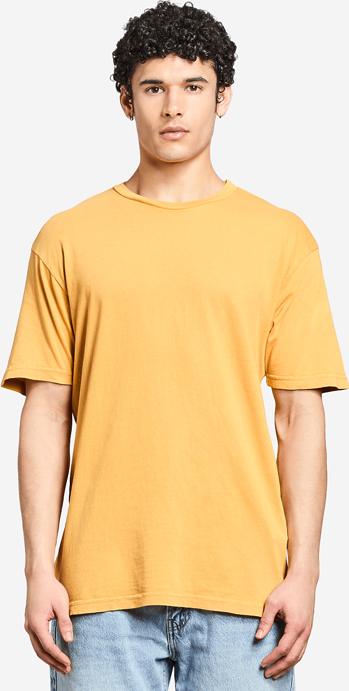 Lane Seven Lst002 Vintage Crewneck Tee - Mustard