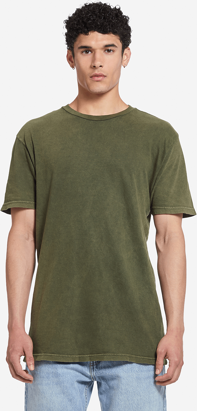 Lane Seven Lst002 Vintage Crewneck Tee - Olive