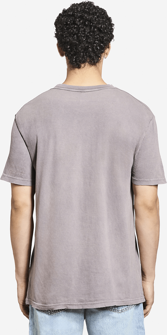 Lane Seven Lst002 Vintage Crewneck Tee - Zinc