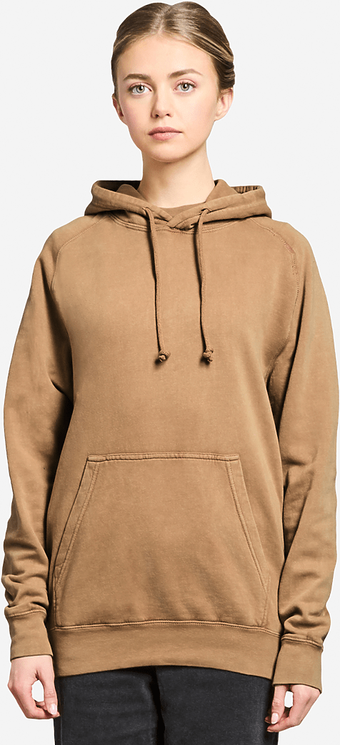 Lane Seven Lst004 Vintage Raglan Hoodie - Camel