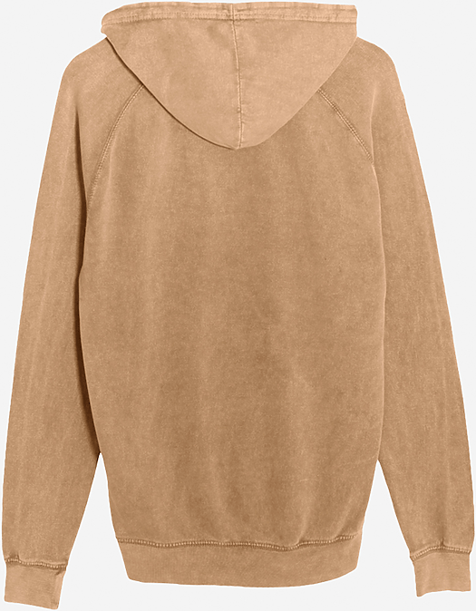 Lane Seven Lst004 Vintage Raglan Hoodie - Camel