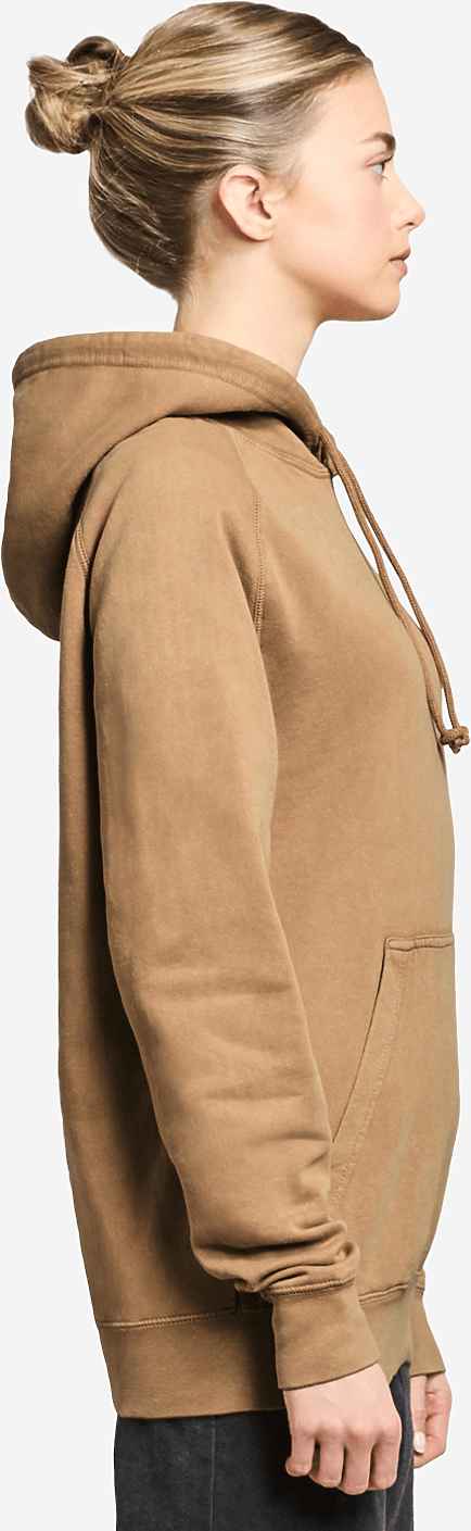 Lane Seven Lst004 Vintage Raglan Hoodie - Camel