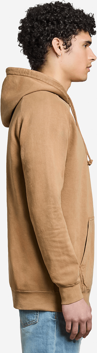 Lane Seven Lst004 Vintage Raglan Hoodie - Camel
