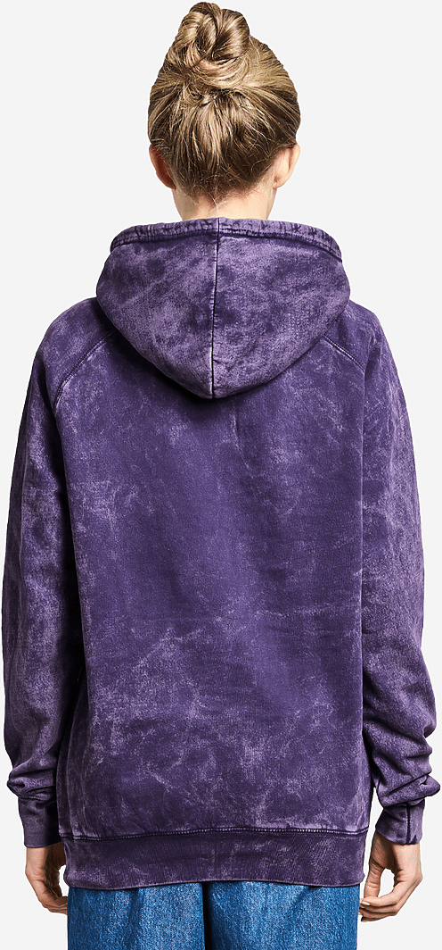 Lane Seven Lst004 Vintage Raglan Hoodie - Cloud Purple