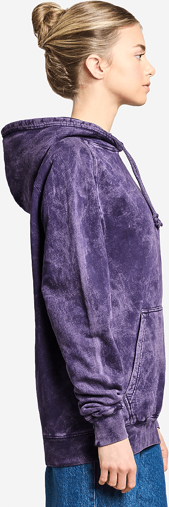 Lane Seven Lst004 Vintage Raglan Hoodie - Cloud Purple