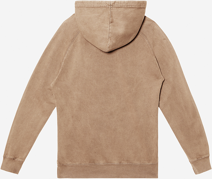 Lane Seven Lst004 Vintage Raglan Hoodie - Coffee