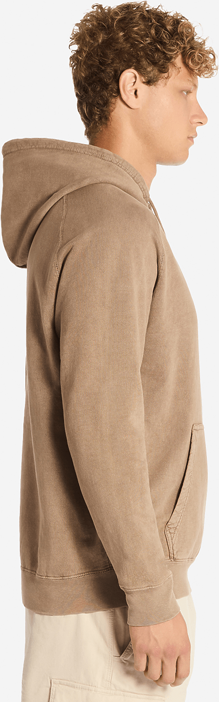 Lane Seven Lst004 Vintage Raglan Hoodie - Coffee