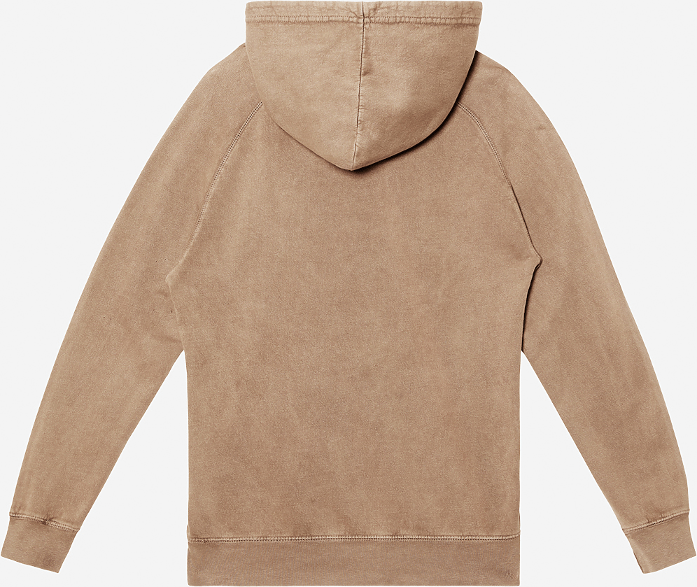 Lane Seven Lst004 Vintage Raglan Hoodie - Coffee