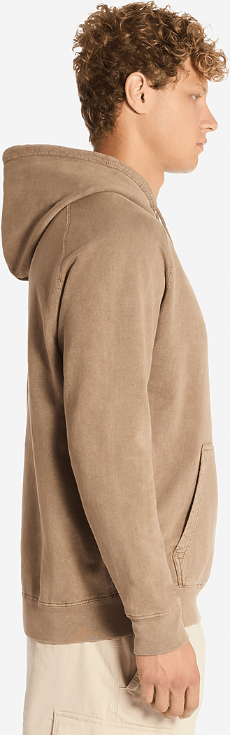 Lane Seven Lst004 Vintage Raglan Hoodie - Coffee