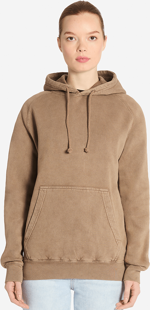 Lane Seven Lst004 Vintage Raglan Hoodie - Coffee