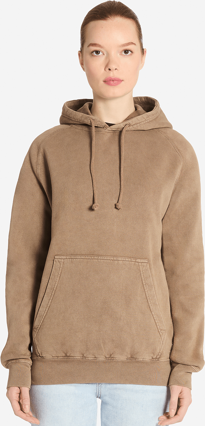 Lane Seven Lst004 Vintage Raglan Hoodie - Coffee