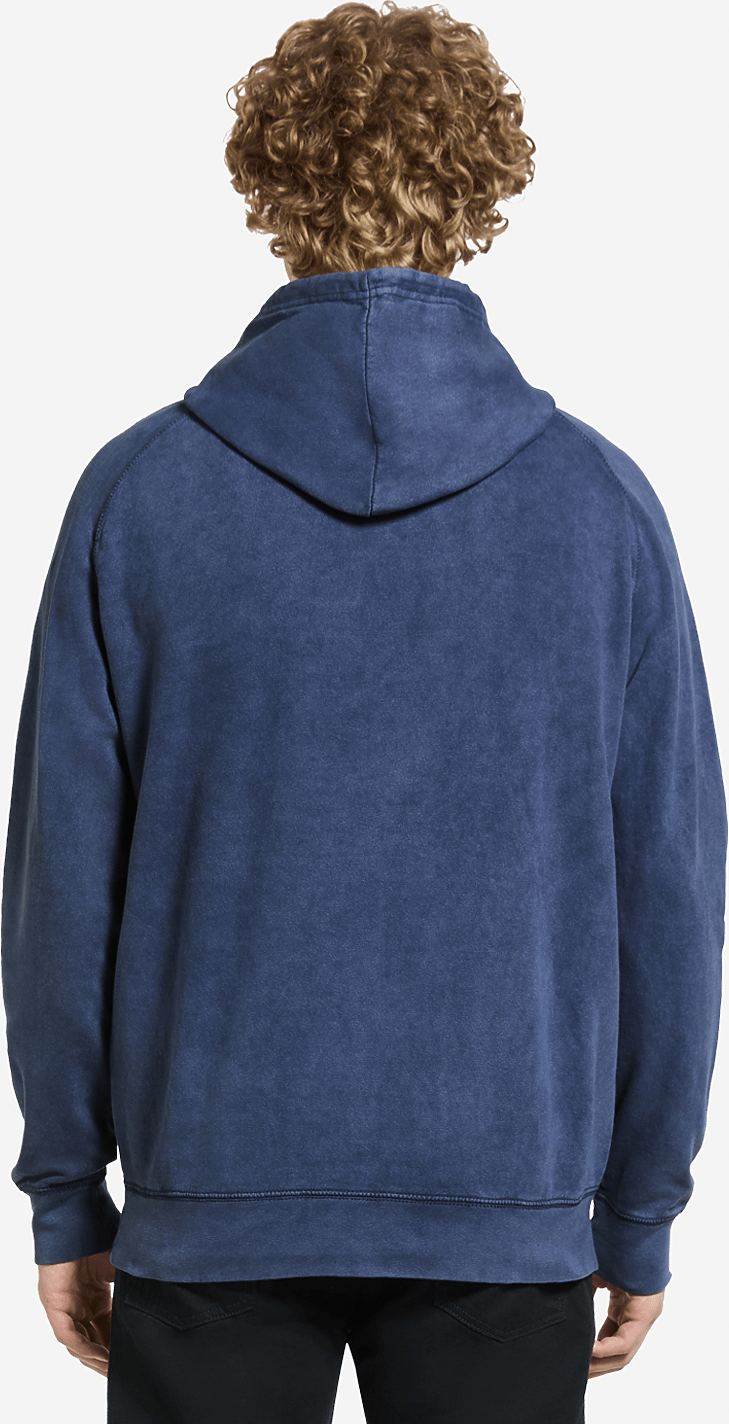 Lane Seven Lst004 Vintage Raglan Hoodie - Denim
