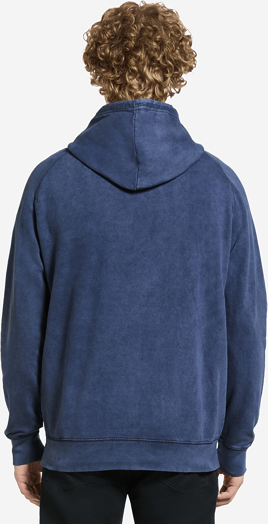 Lane Seven Lst004 Vintage Raglan Hoodie - Denim