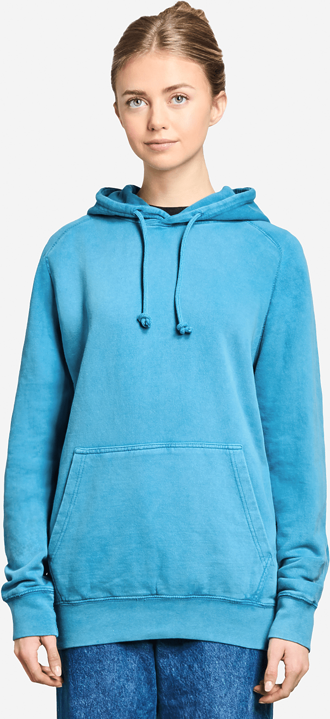 Lane Seven Lst004 Vintage Raglan Hoodie - Lake