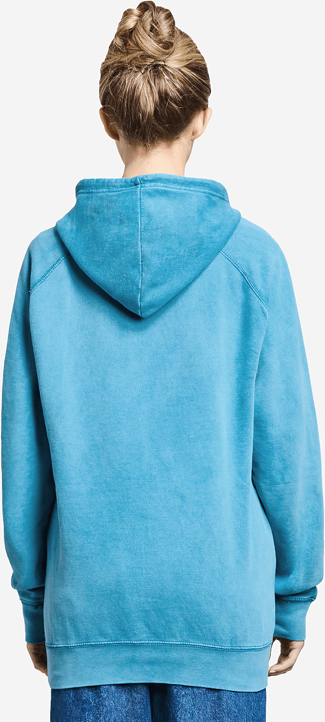Lane Seven Lst004 Vintage Raglan Hoodie - Lake