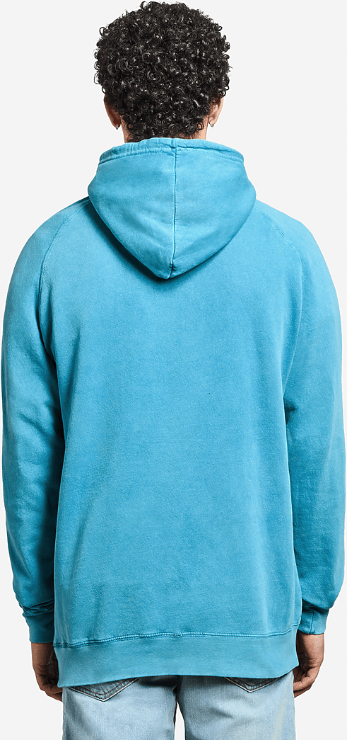 Lane Seven Lst004 Vintage Raglan Hoodie - Lake