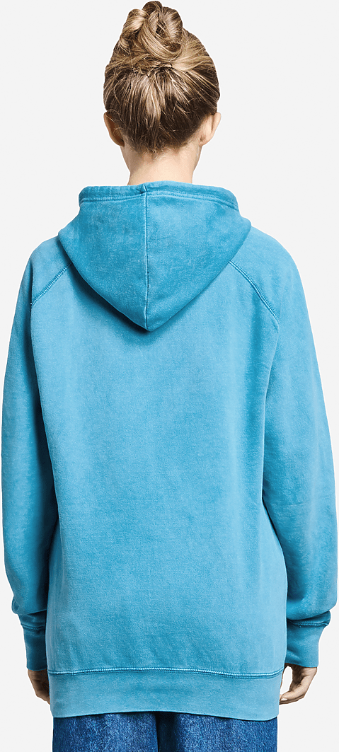 Lane Seven Lst004 Vintage Raglan Hoodie - Lake