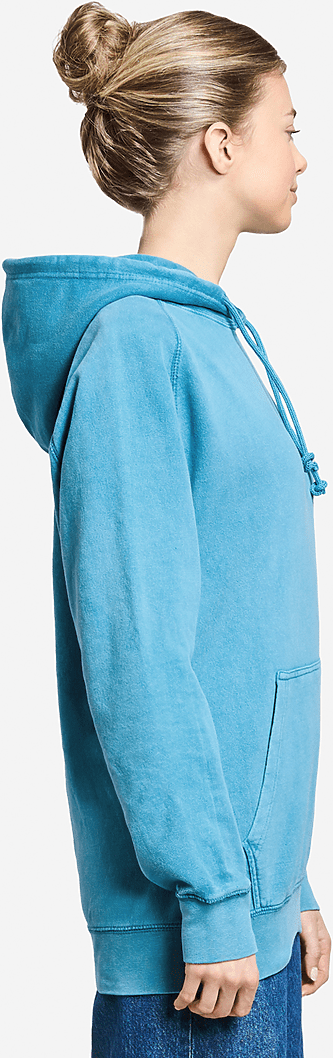 Lane Seven Lst004 Vintage Raglan Hoodie - Lake