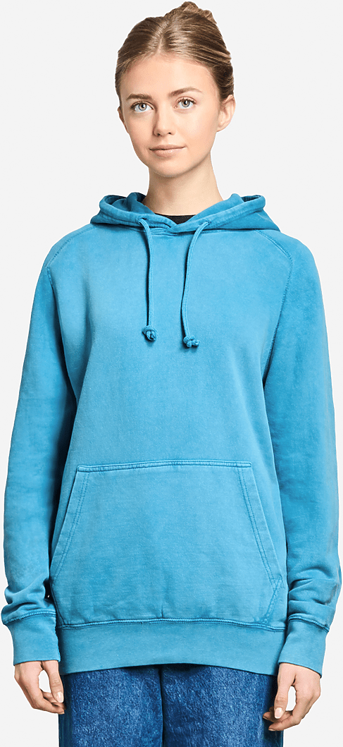 Lane Seven Lst004 Vintage Raglan Hoodie - Lake