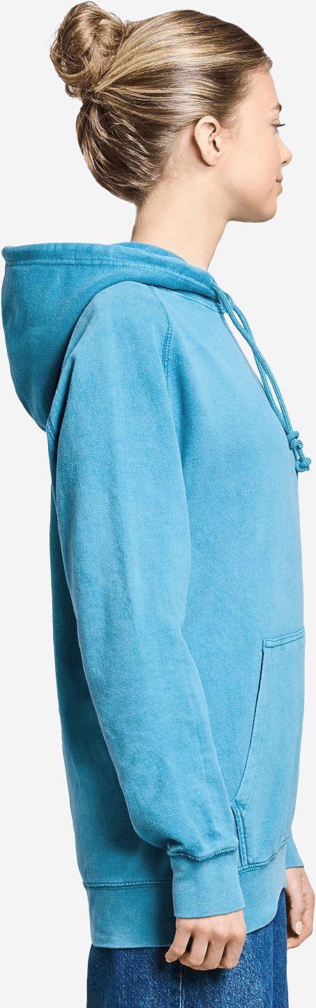Lane Seven Lst004 Vintage Raglan Hoodie - Lake