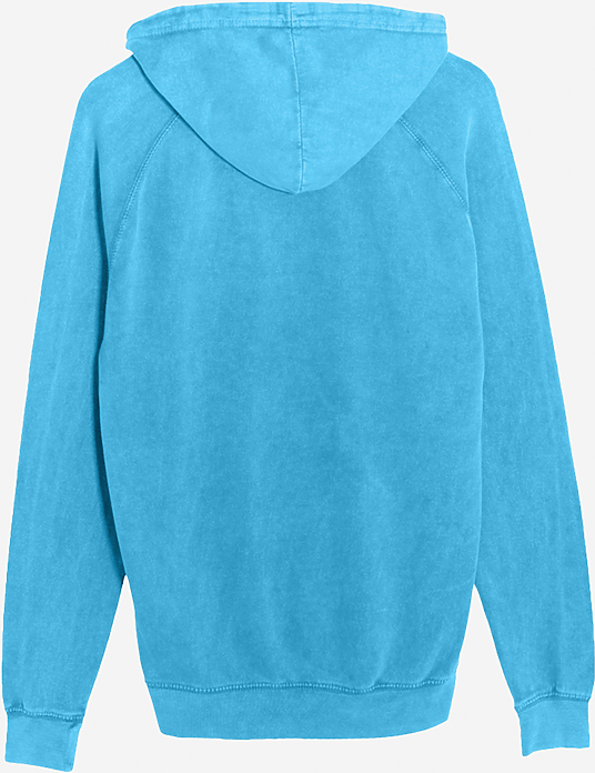 Lane Seven Lst004 Vintage Raglan Hoodie - Lake