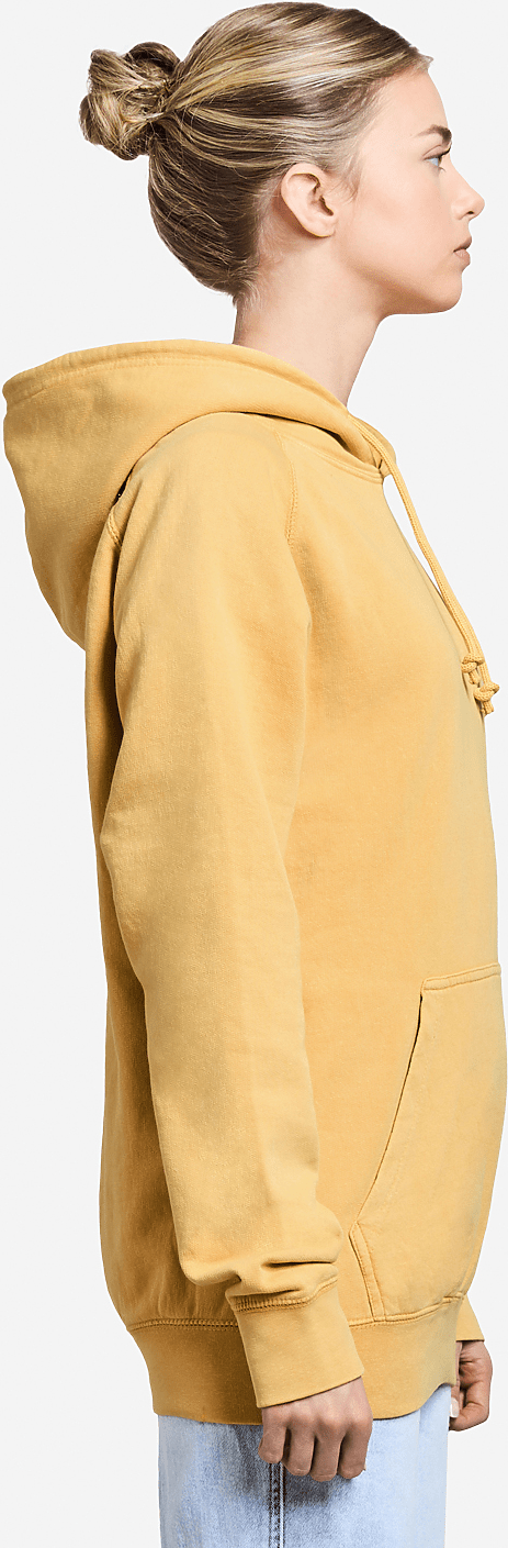 Lane Seven Lst004 Vintage Raglan Hoodie - Mustard