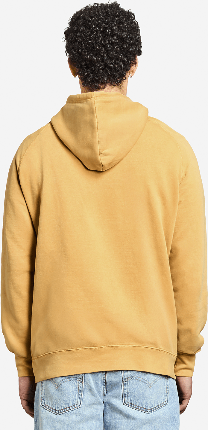 Lane Seven Lst004 Vintage Raglan Hoodie - Mustard