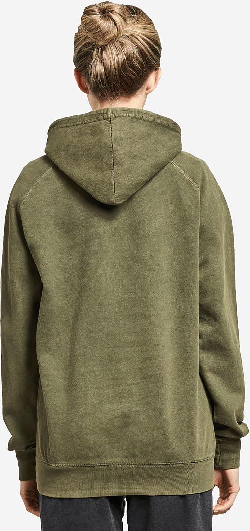 Lane Seven Lst004 Vintage Raglan Hoodie - Olive
