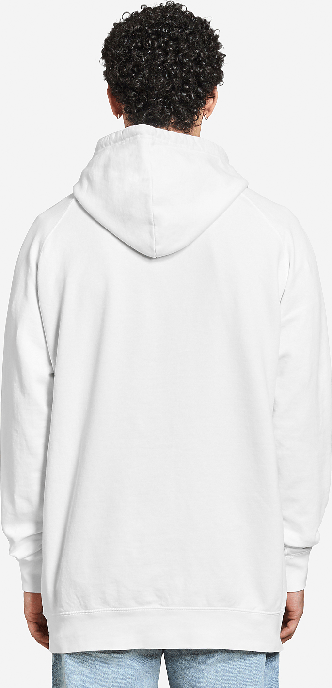 Lane Seven Lst004 Vintage Raglan Hoodie - White