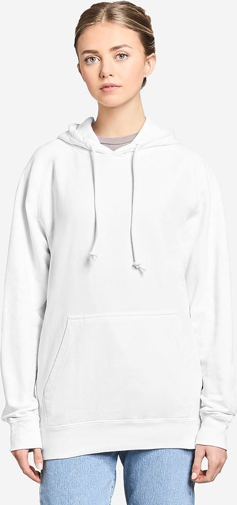 Lane Seven Lst004 Vintage Raglan Hoodie - White
