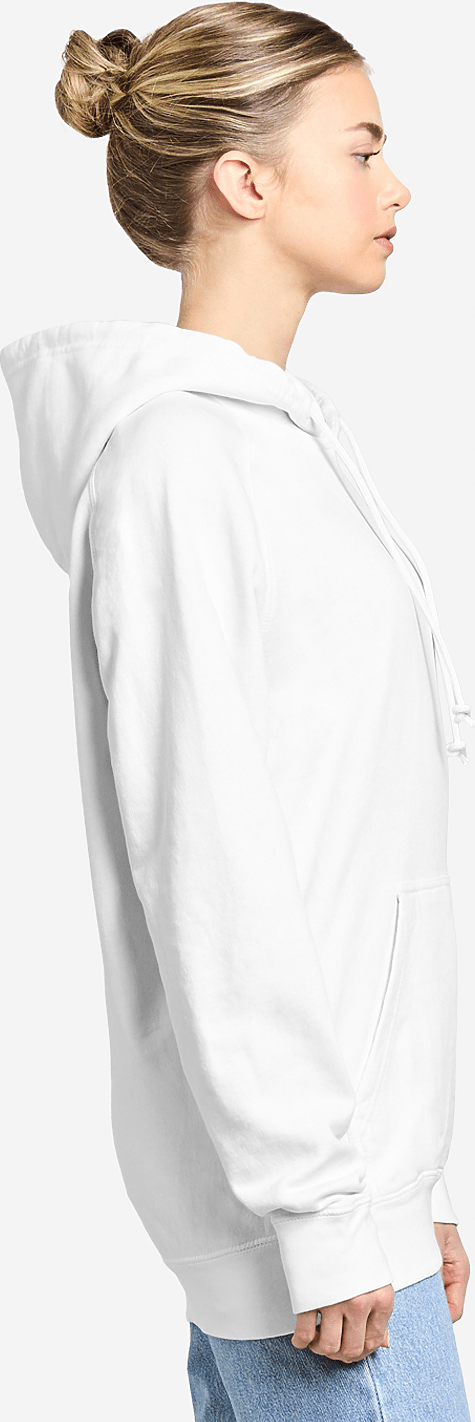Lane Seven Lst004 Vintage Raglan Hoodie - White