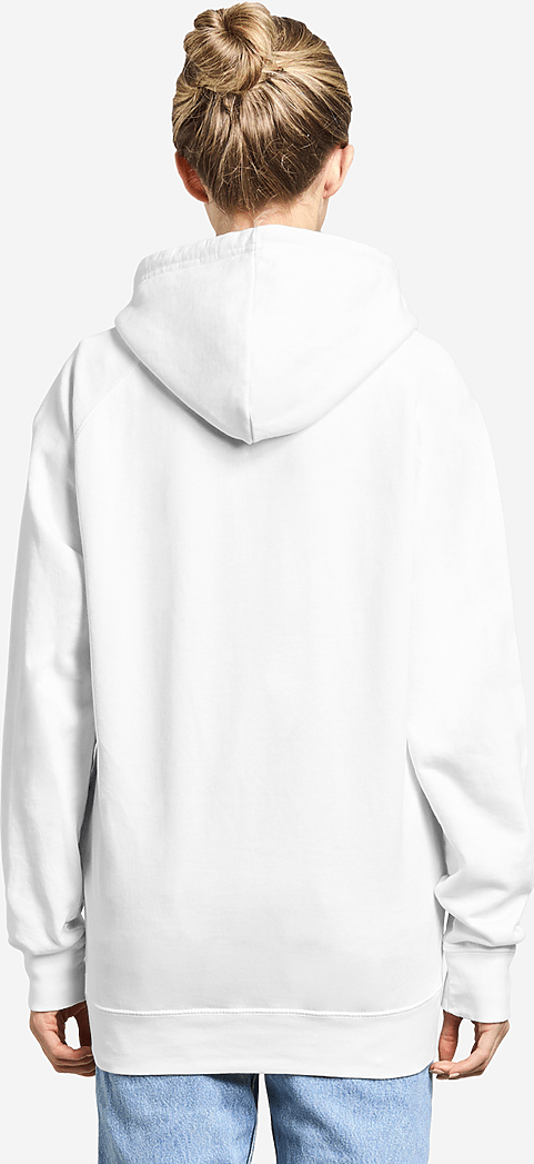 Lane Seven Lst004 Vintage Raglan Hoodie - White