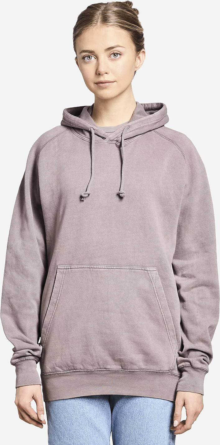 Lane Seven Lst004 Vintage Raglan Hoodie - Zinc