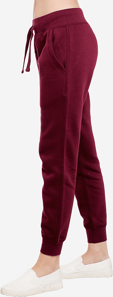 Lane Seven Lst006 Premium Fleece Joggers - Burgundy