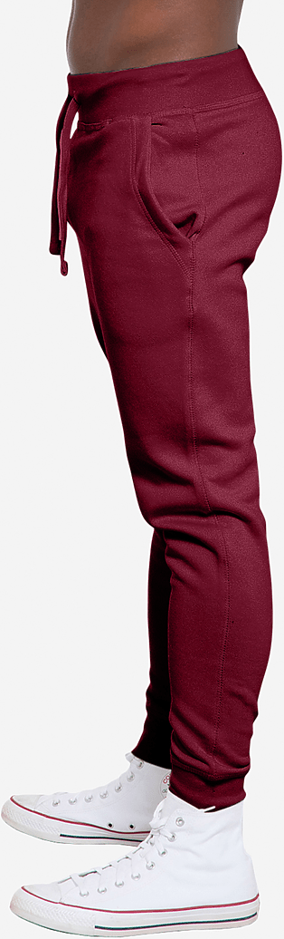 Lane Seven Lst006 Premium Fleece Joggers - Burgundy