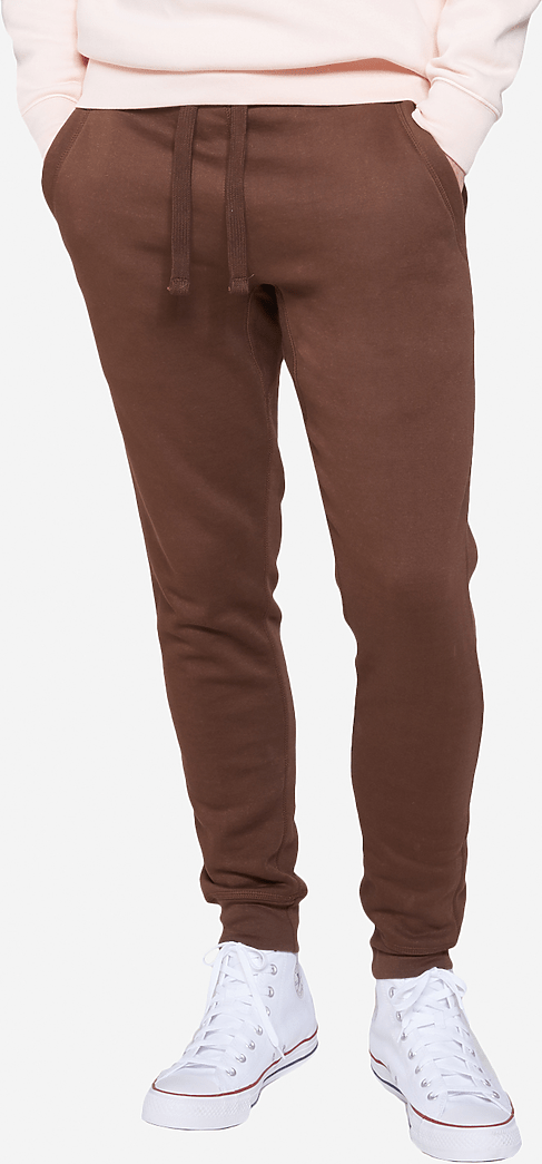 Lane Seven Lst006 Premium Fleece Joggers - Chestnut - Chestnut / Adult Xs