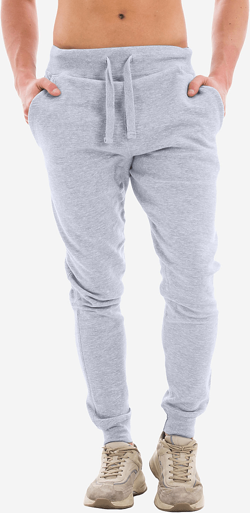 Lane Seven Lst006 Premium Fleece Joggers - Heather Grey
