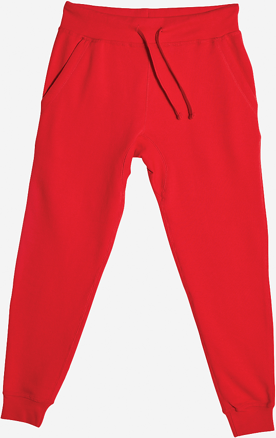 Lane Seven Lst006 Premium Fleece Joggers - Red