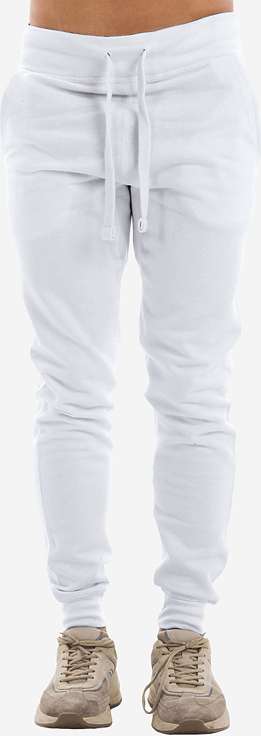 Lane Seven Lst006 Premium Fleece Joggers - White