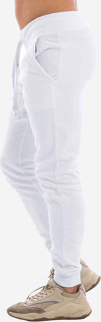 Lane Seven Lst006 Premium Fleece Joggers - White